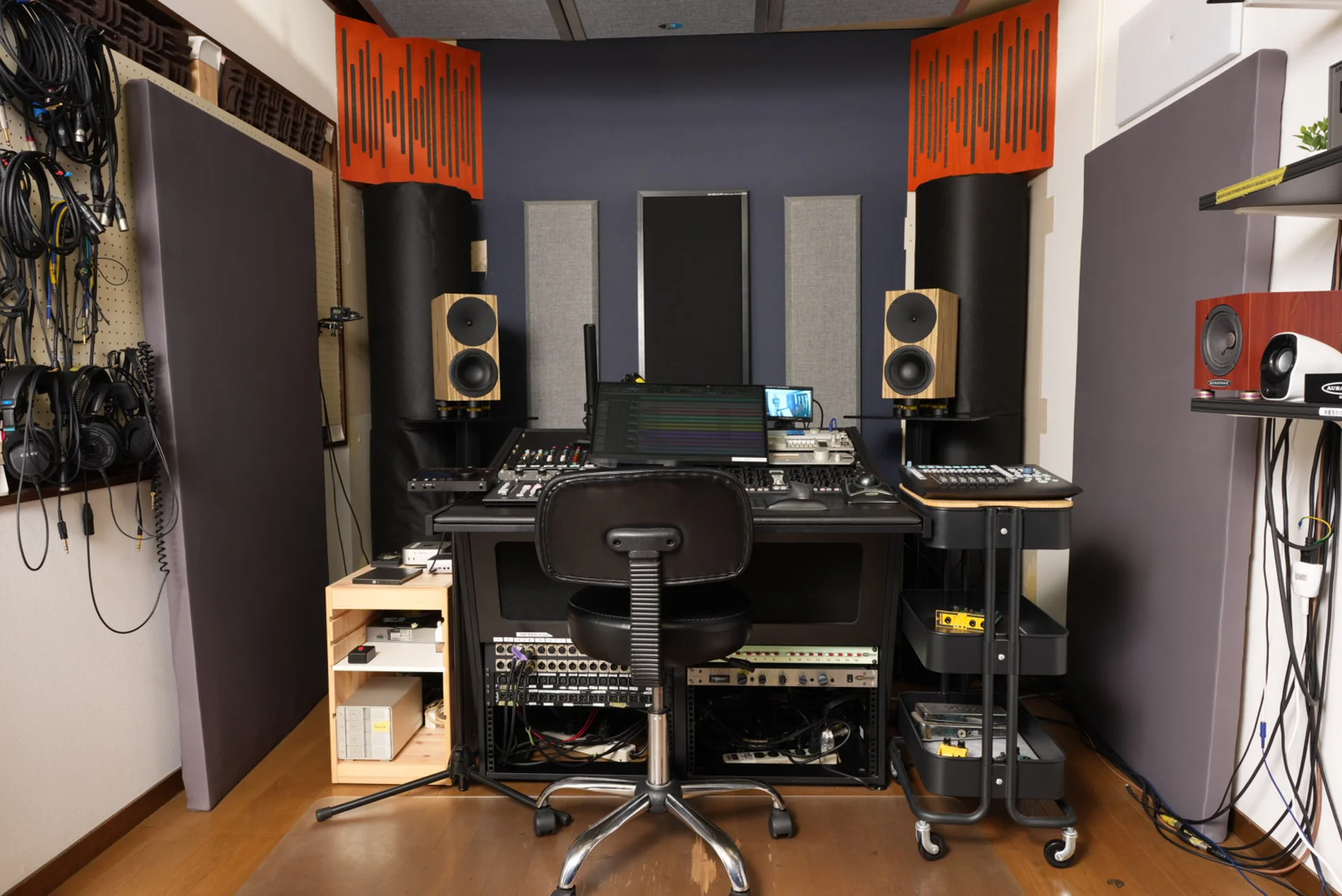 Studio MASSのコントロールルーム