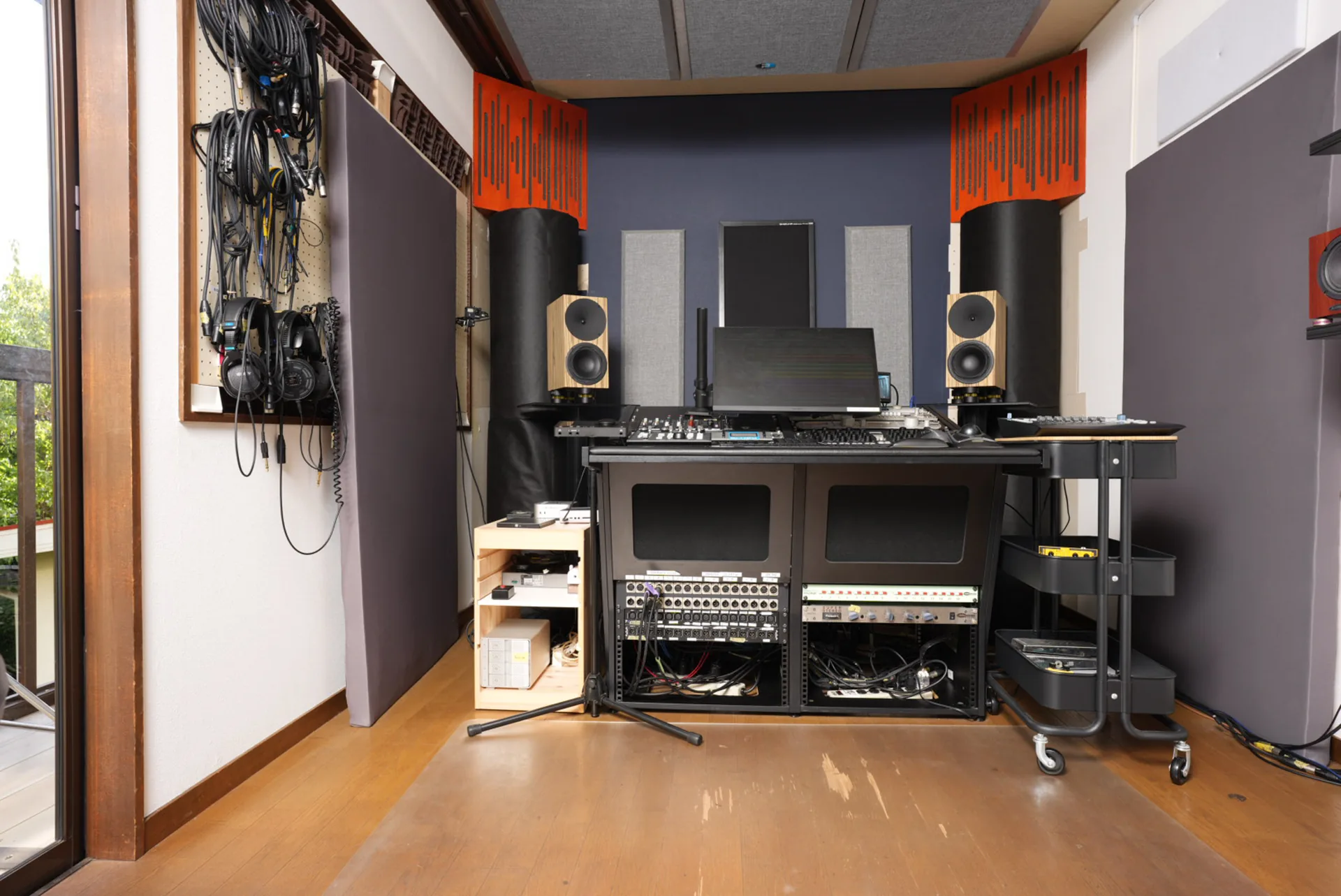 Studio MASSのコントロールルーム